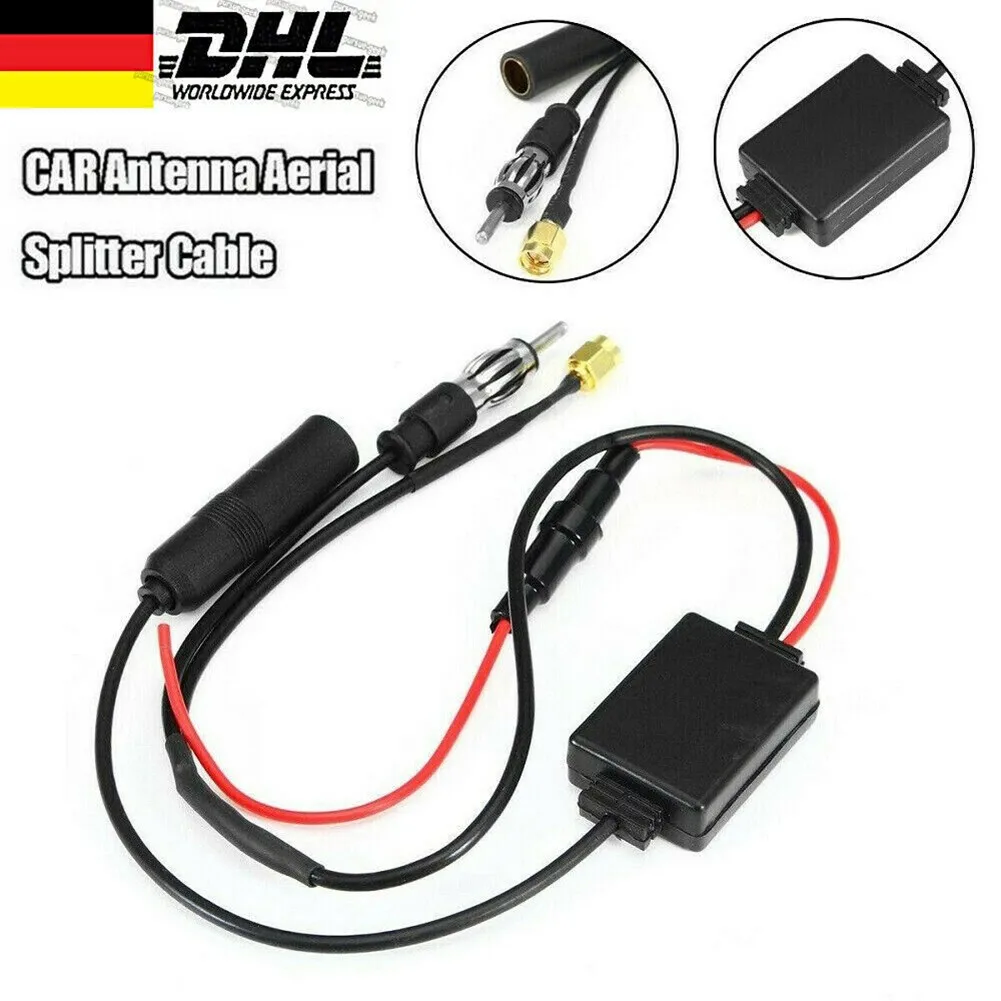 

And Crossover Antenna Splitter Cable DAB + For Car Antennas Radio Adapter