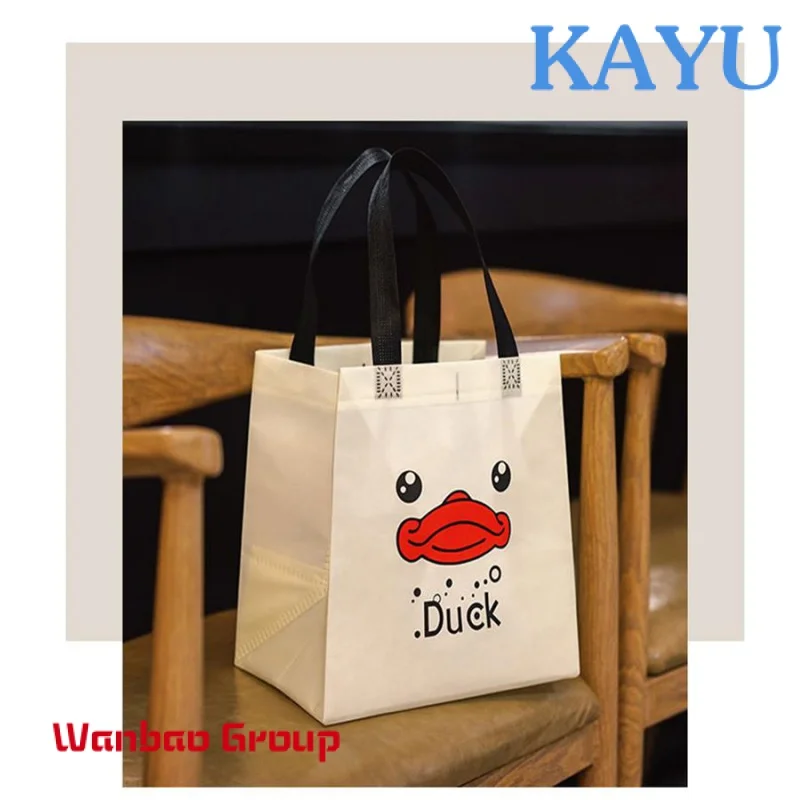 2019Best selling Custom Shopping Tote Fabric Polypropylene Laminated Pp Non Woven Bag