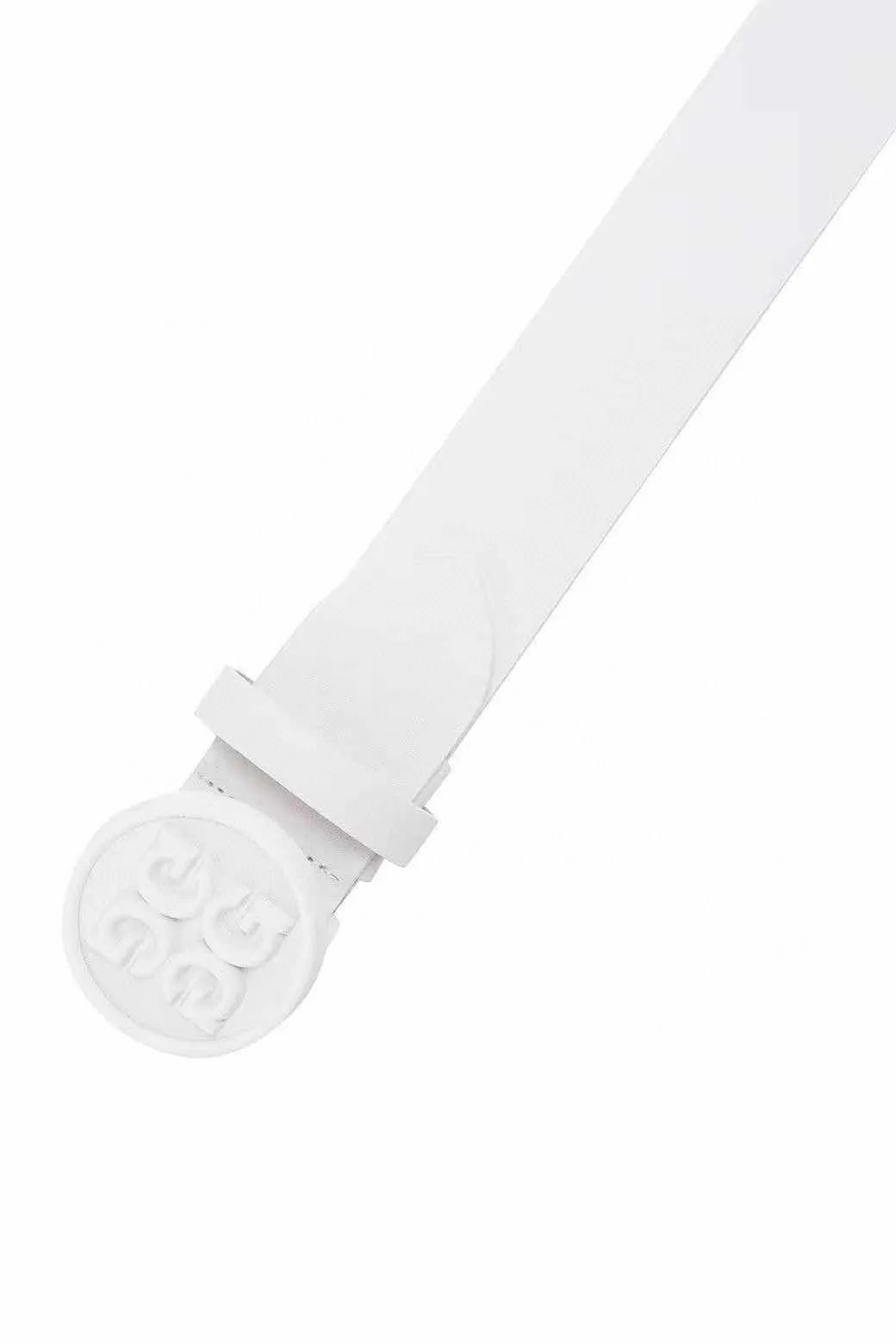 The new Women's Golf Belt for Spring/Summer 2022 Sports Women's Golf Belt Metal Loog buckle is stylish and versatile