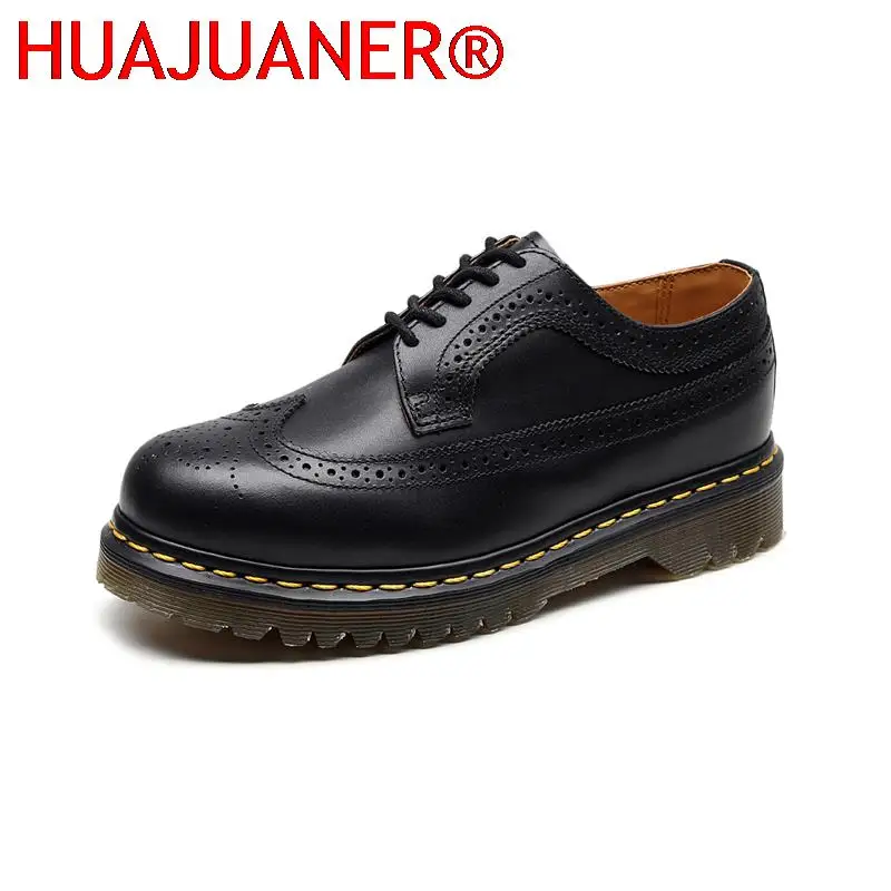 

Classic Leather Shoes Women Men Oxford Durable Special Hollow Out Design Plus Size Low Top Women Men Martin Boot
