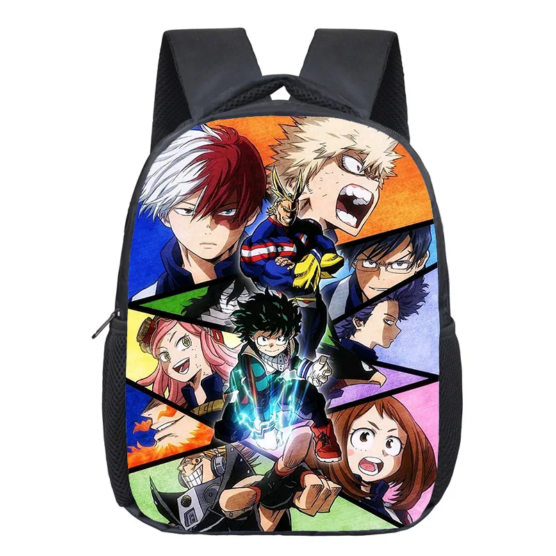 

My Hero Academia Anime Kindergarten Backpack Cute student Bag Boys Girls Birthday Holiday Gift Back to School kids Zipper Bag