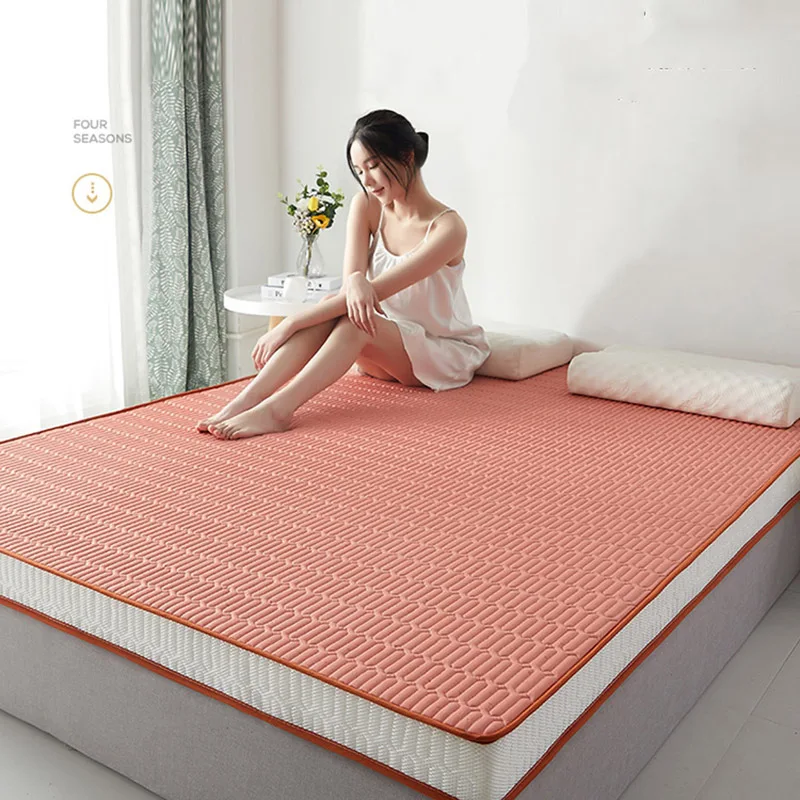 

Multifunction Bedroom Furniture Free Shipping Boys Twin Foldable Latex Mattress Tatami Mat Topper Colchones De Cama Furniture