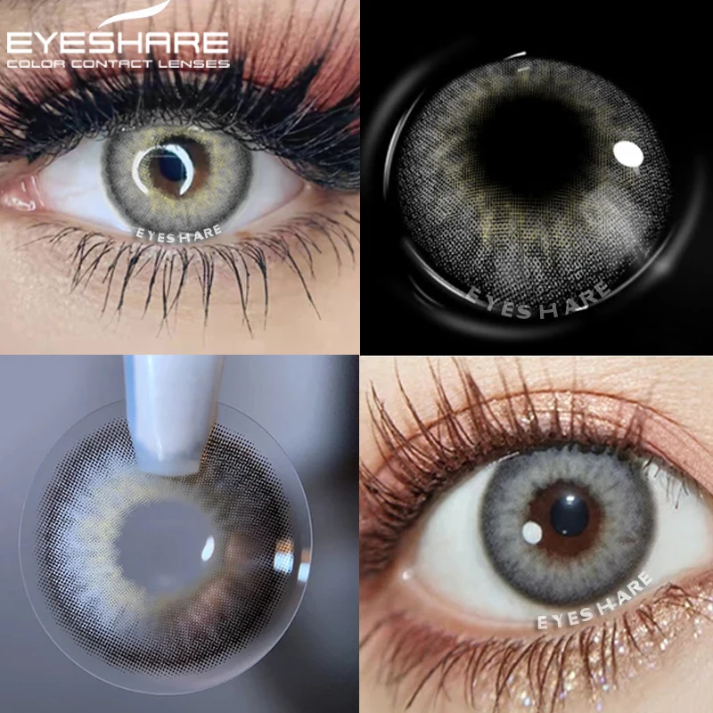 colored contact lenses for eyes natural eye contacts with color contact lens beauty 2pcs yearly color contact lens for eyes free global shipping