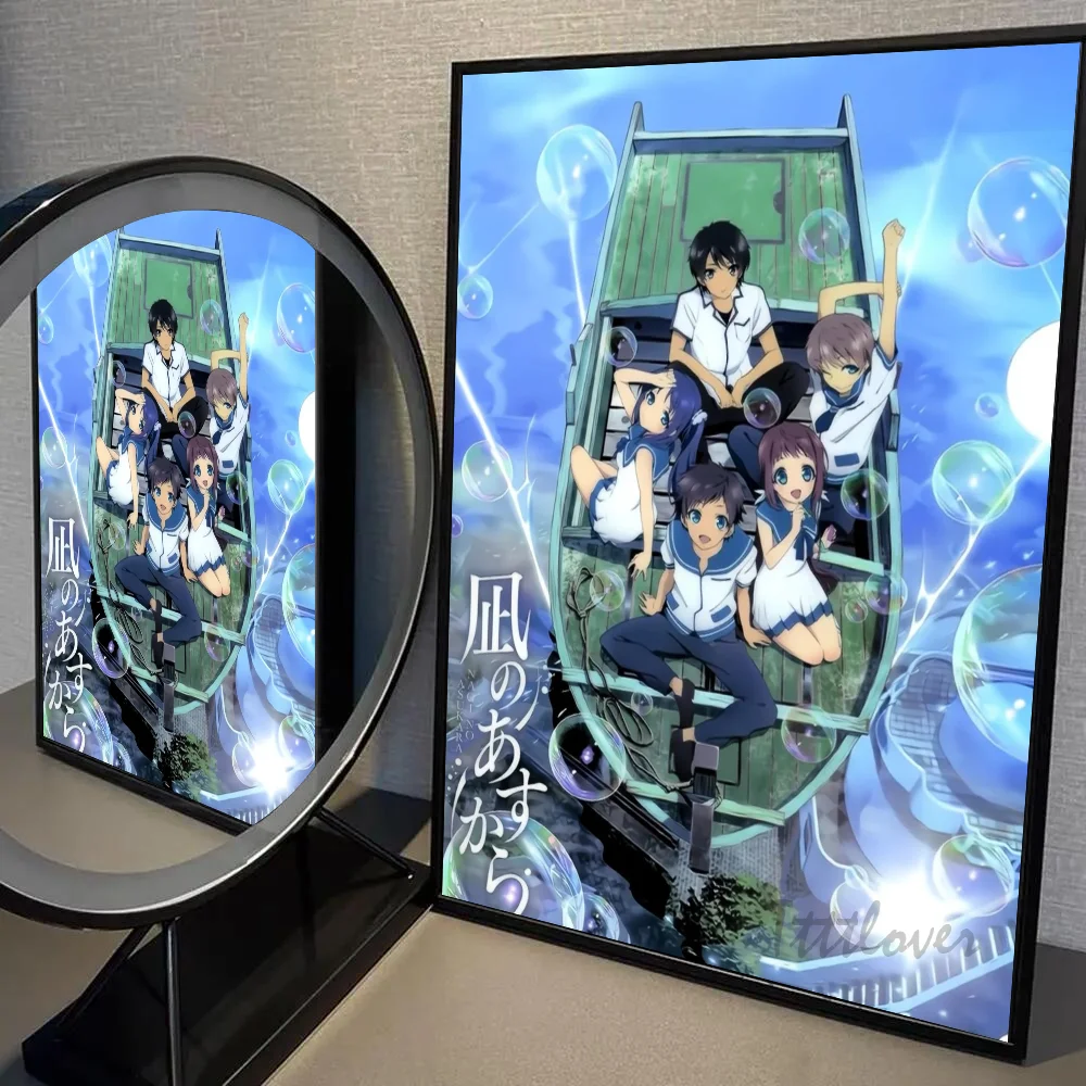 N-Nagi No A-Asukara Anime Manga Poster Wall Art Home Decor Room Digital Painting Living Restaurant Kitchen