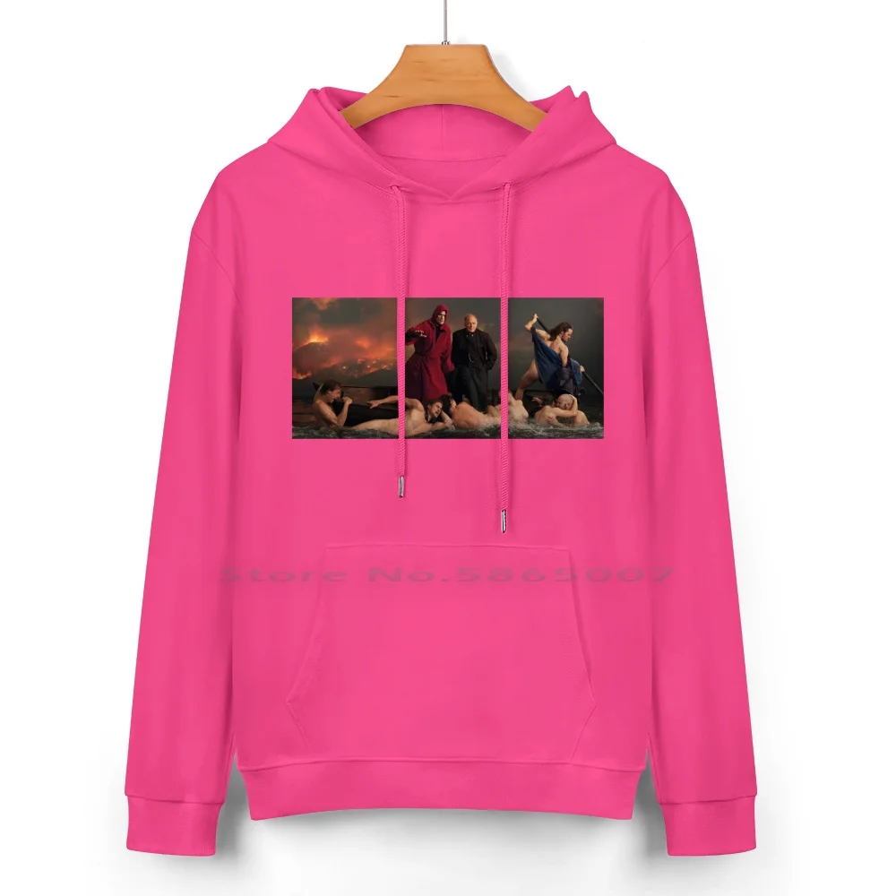 Толстовка с капюшоном из чистого хлопка 24 цвета