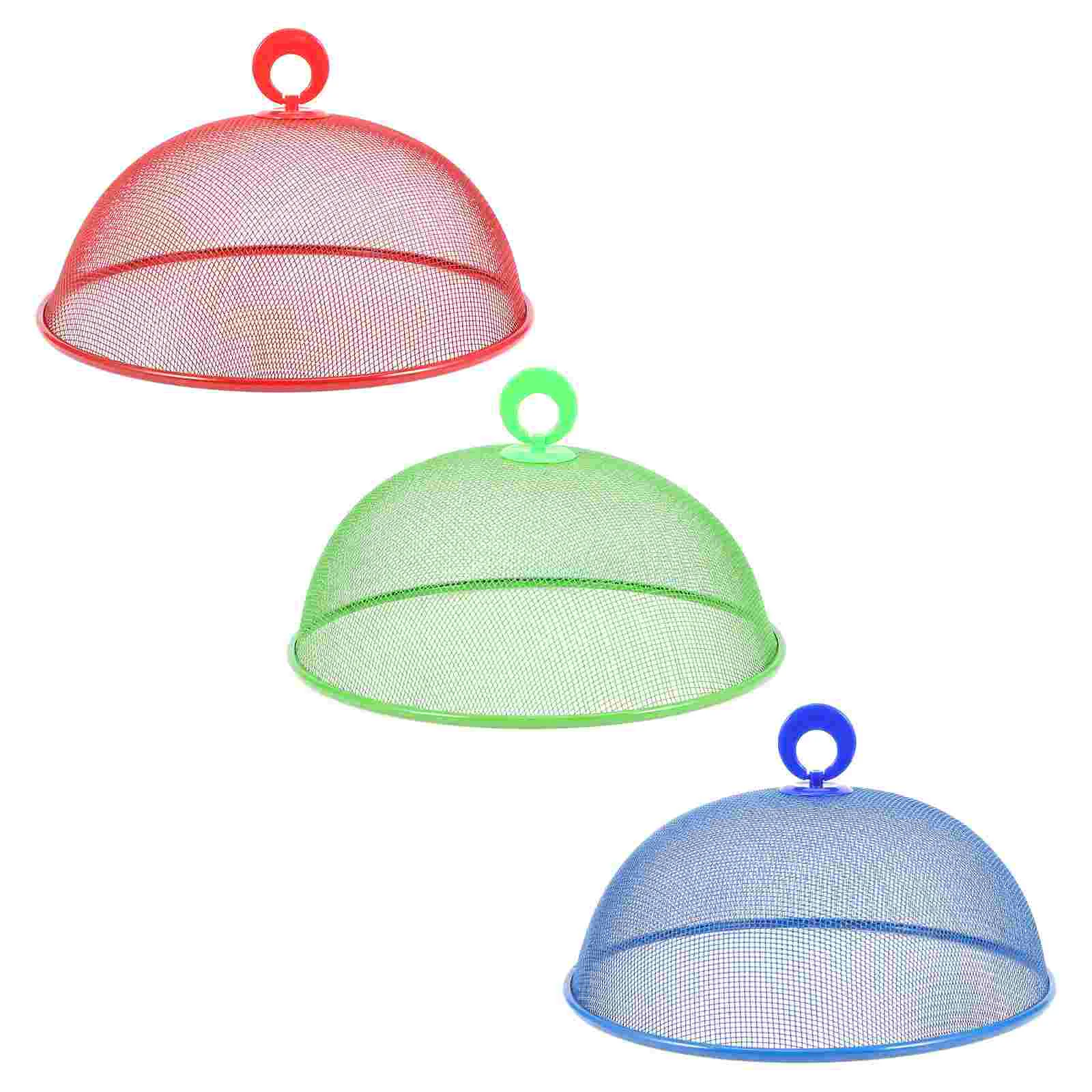 Tent Food Cover Wrought Iron Covers Protector Practical Durable Mesh Dust Household Dish