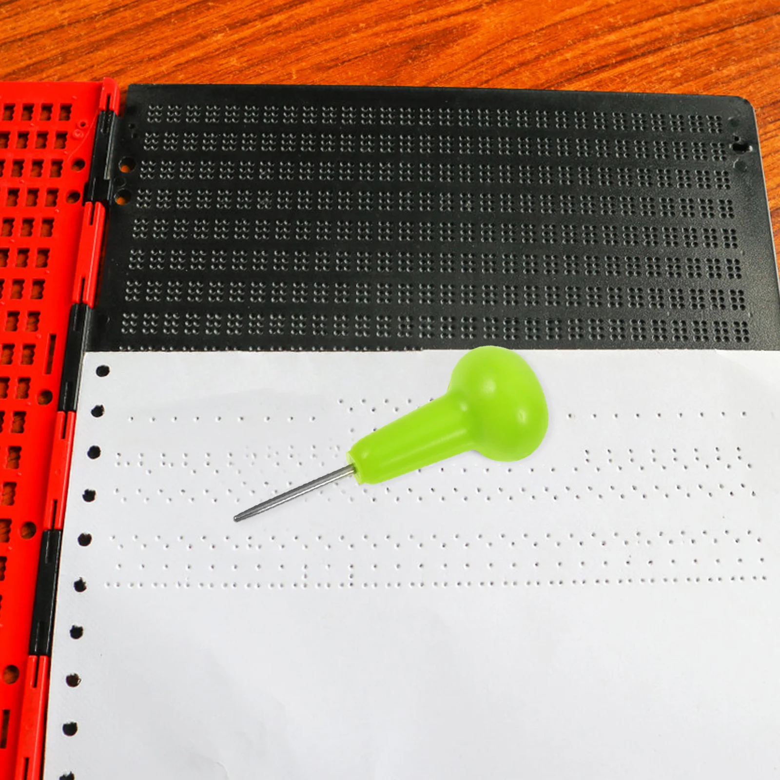 Набор для планшета Braille школьные принадлежности пластиковая пластина слепых
