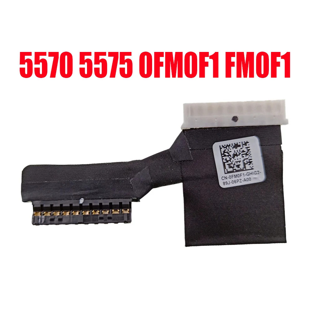 

Laptop Battery Cable For DELL For Inspiron 15 5570 5575 0FM0F1 FM0F1 DC02002WU00 New