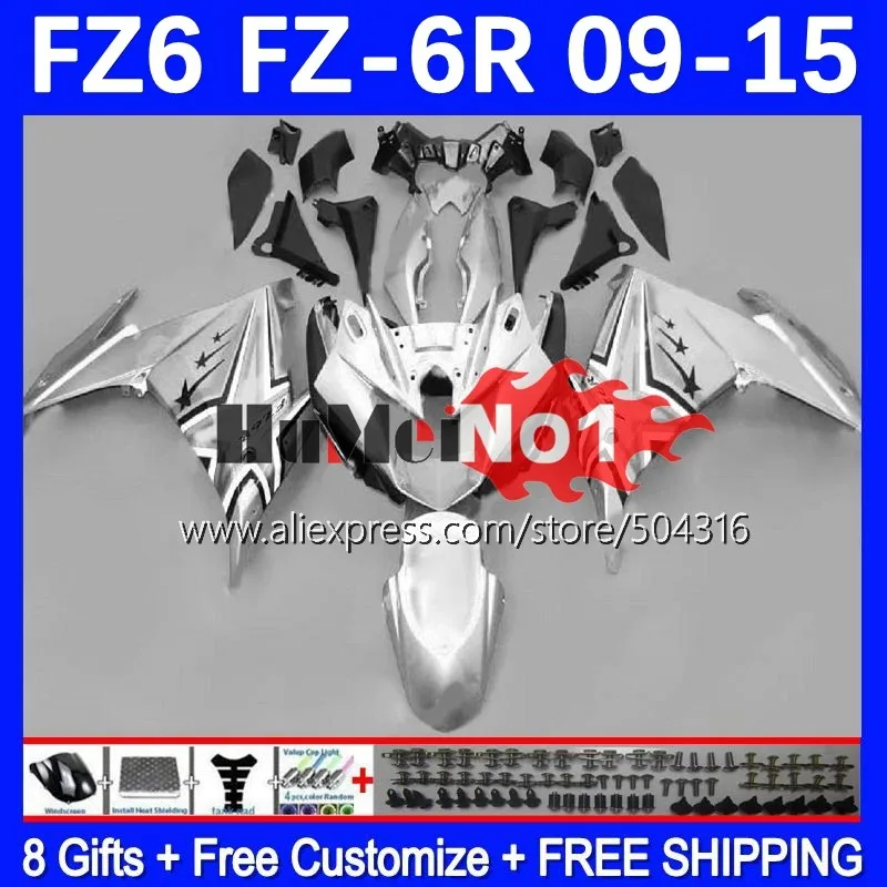 

Body For YAMAHA FZ 6R FZ-6R FZ6R 09 10 11 12 13 14 15 166MC.10 FZ6 FZ6N 2009 2010 2011 2012 2013 2014 2015 Fairing