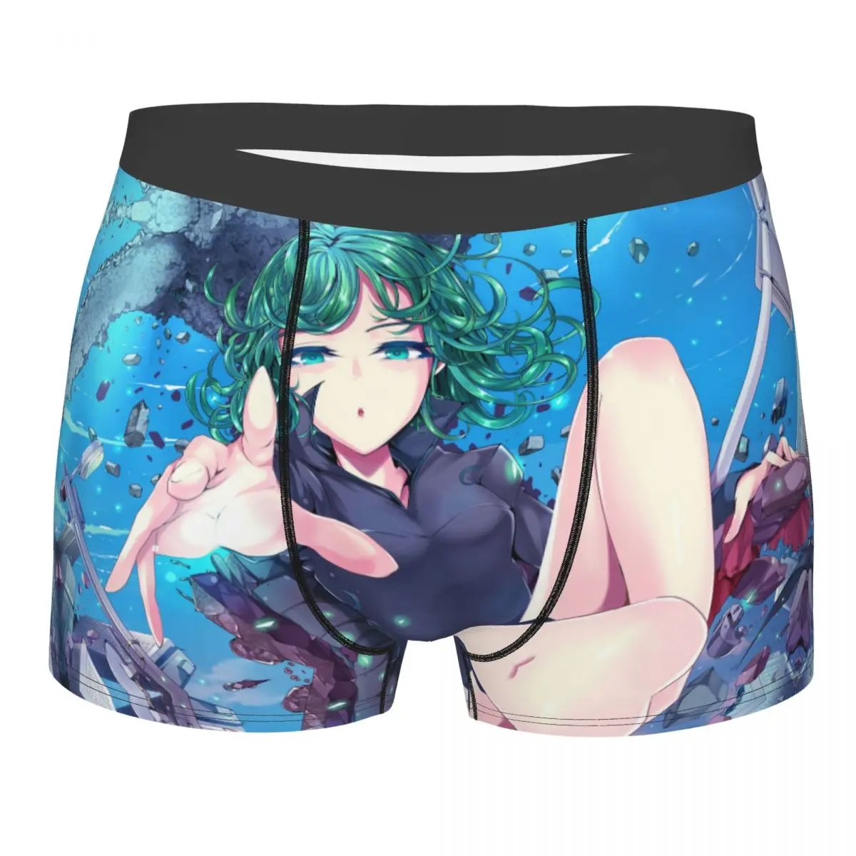 

Tatsumaki ONE PUNCH-MAN Saitama Genos Anime Underpants Panties Shorts Boxer Briefs Male Underwear Ventilate
