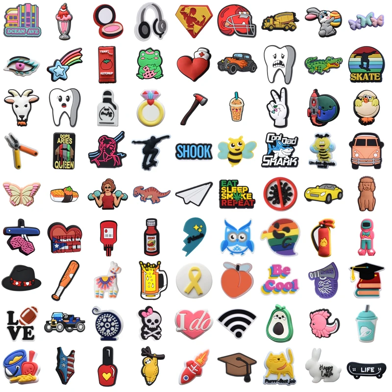 

Дизайнерские подвески для джинсов Croc, женские летние новые украшения для Crocs, подвески для обуви, подарки на Рождество, аксессуары для обуви,...