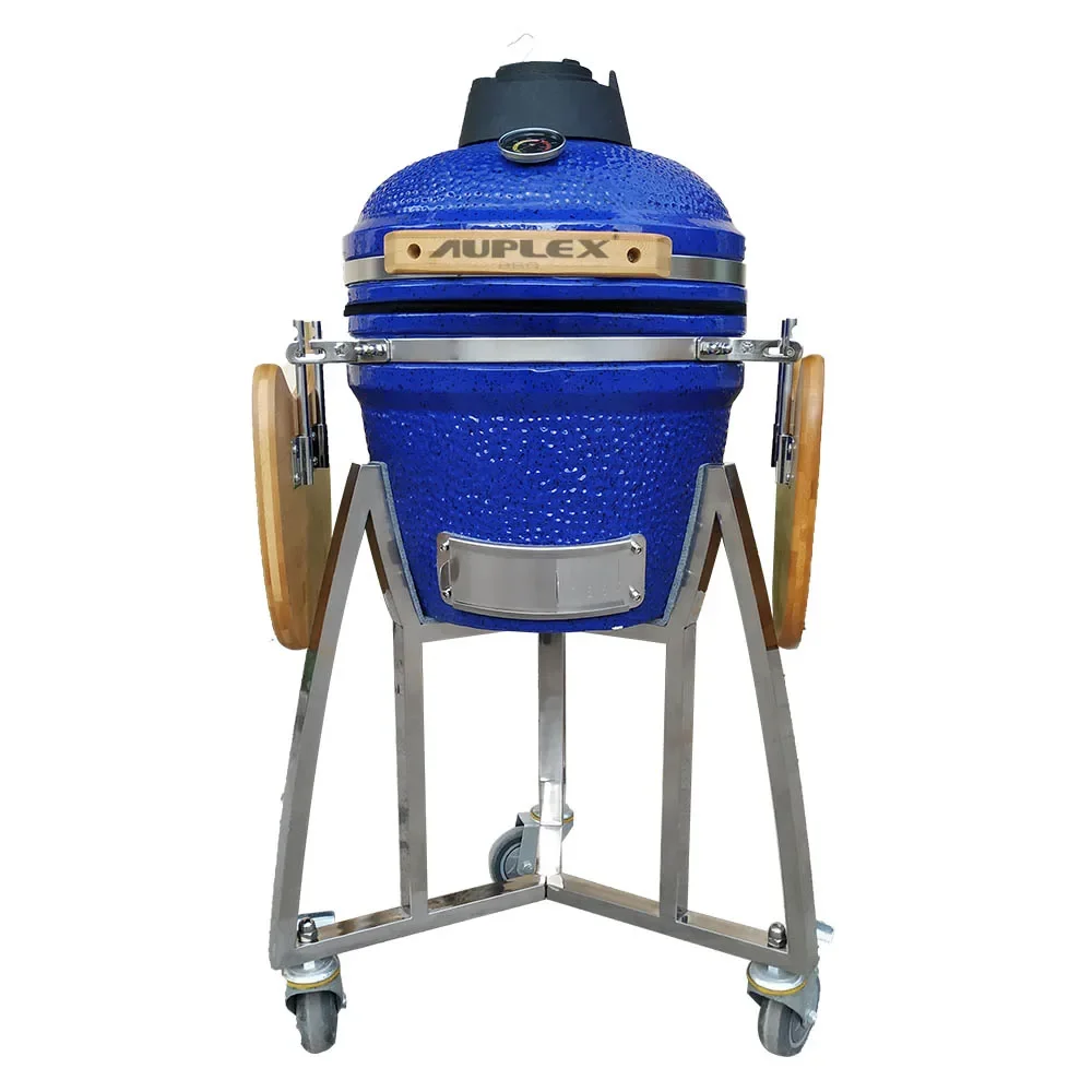 AUPLEX 16-дюймовый кухонный курильщик Камадо отдельно стоящий уличный гриль-барбекю