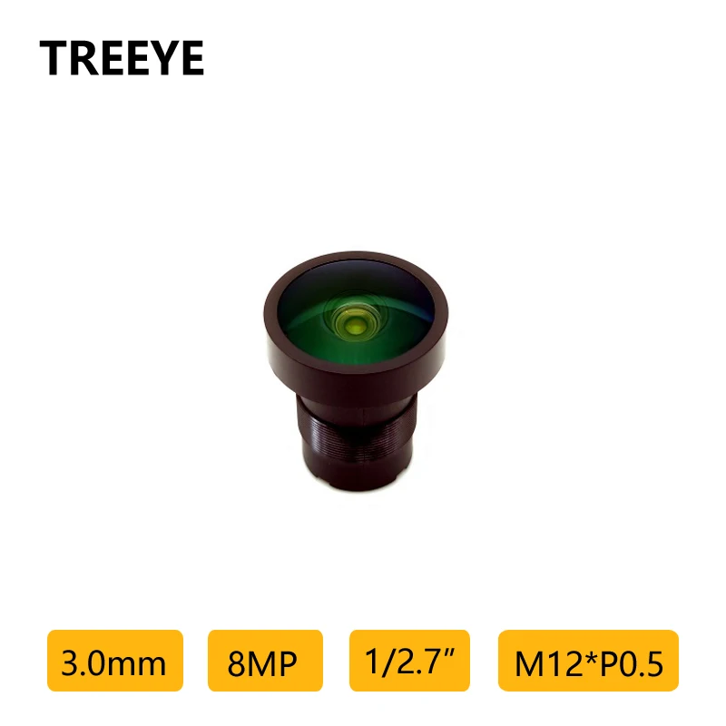 

TREEYE HD 4K 8MP 3 мм объектив для видеонаблюдения