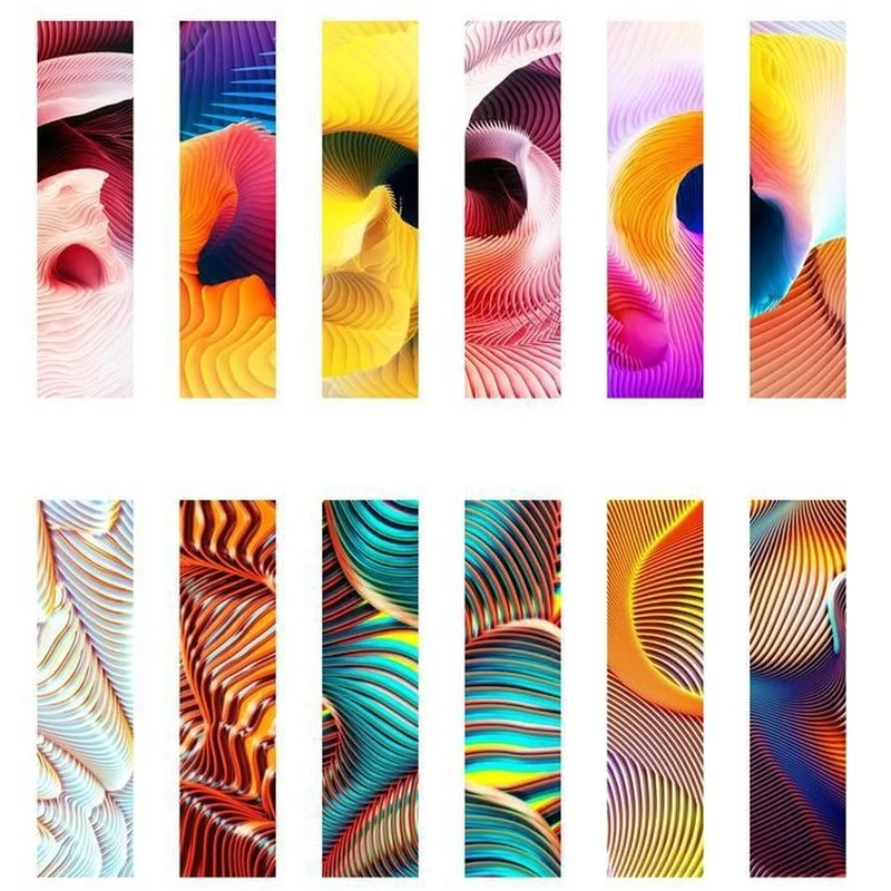 

6 pcs Anxiety Sensory Stickers Cute Fidget Textured Strips Toy Anti Stress Tactile Rough Sensory Calm Textured Strips Adhesives