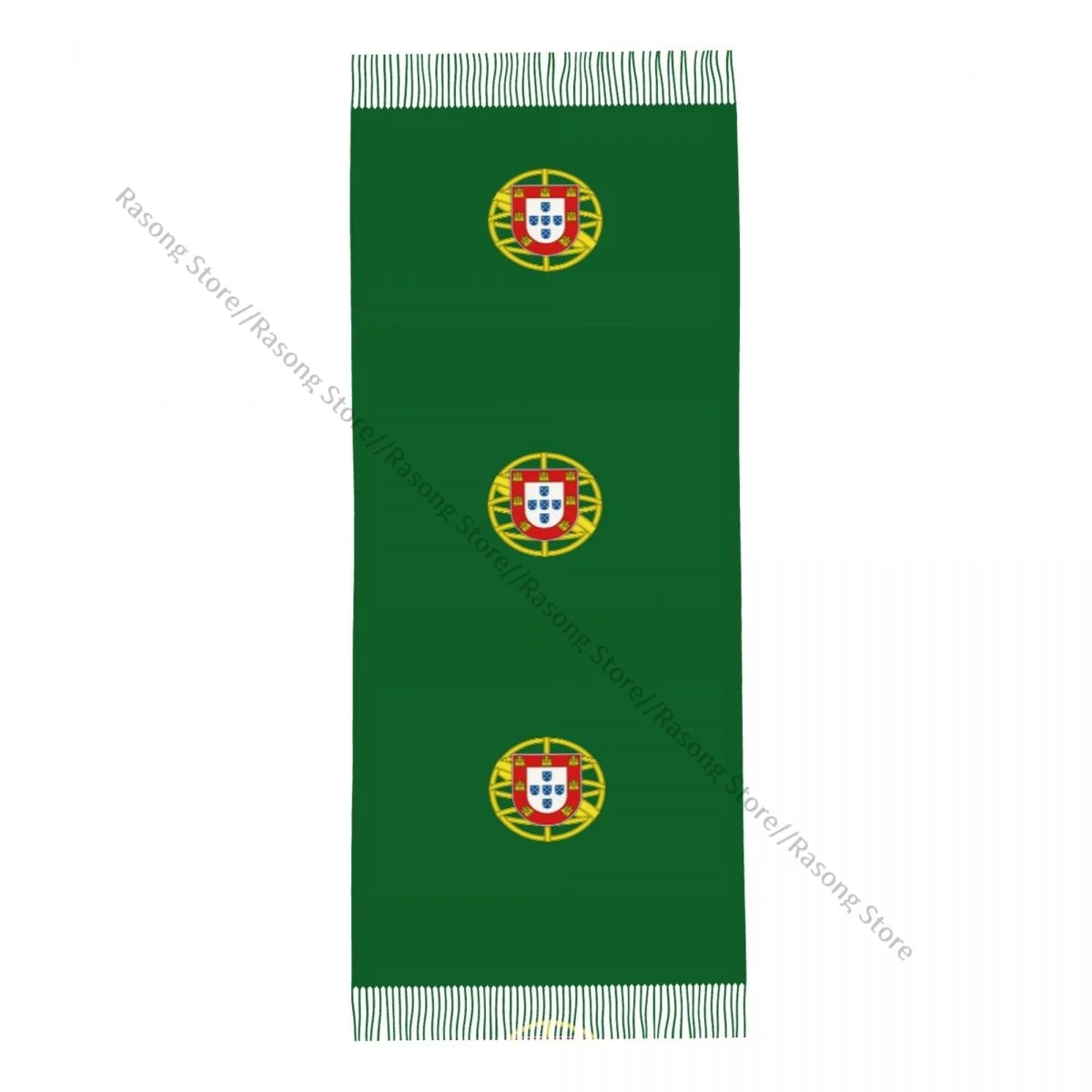 Шарф с кисточками большой размер 196*68 см зимняя теплая шаль из пашмины буфанда