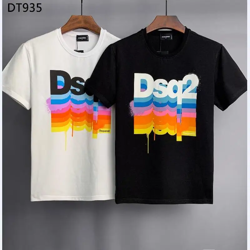 

2022 Dsquared2 мужской, летний, с коротким рукавом, DT935