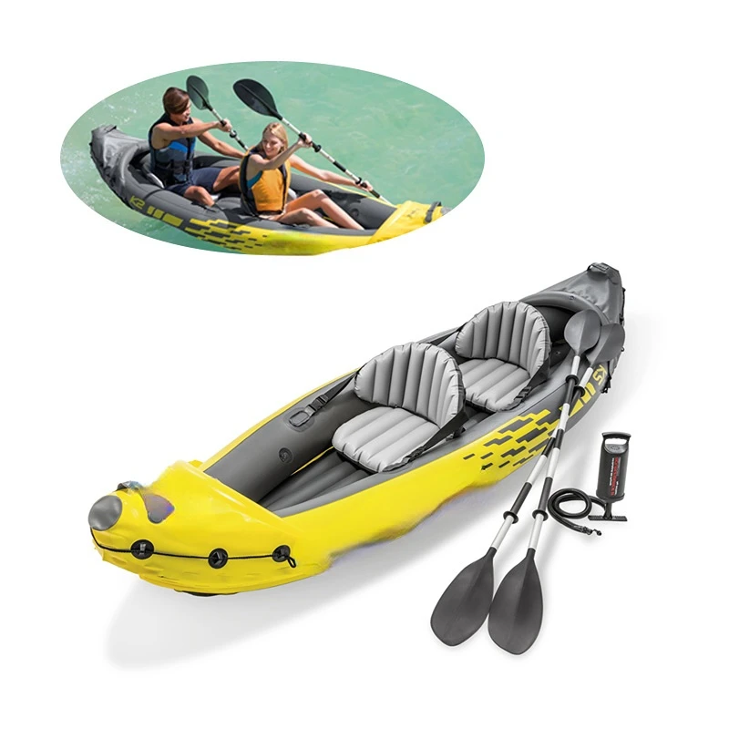 

68307 Barcos Rowing Boat K2 Kayak 2 Person Inflatable Boat Inflatable Kayak With Pedals