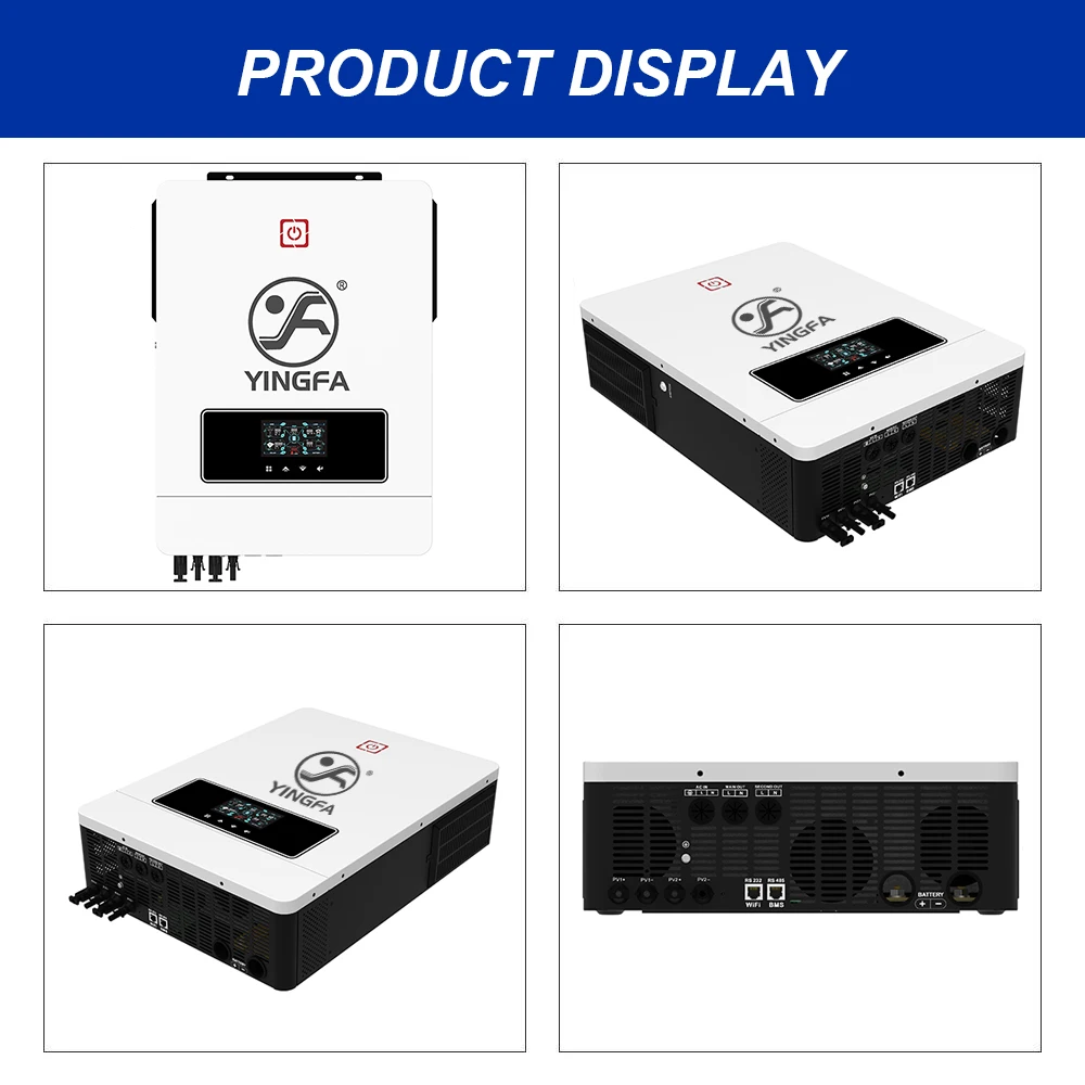 YINGFA 10 2 кВт MPPT фотоэлектрический гибридный солнечный инвертор