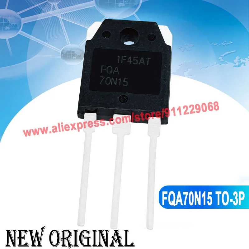 (5 шт.) FQA30N40 TO-3P 30A 400V / FQA70N15 70A 150V / FQA62N25C 62A 250V / FQA13N80 12.6A 800V TO-3P