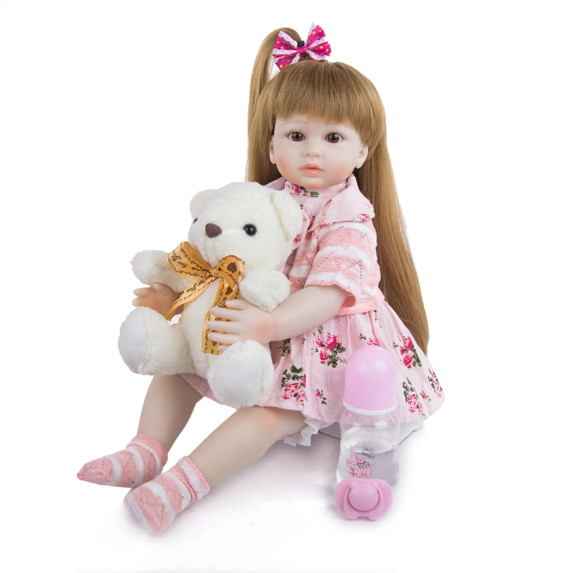 

Кукла реборн KEIUMI, 19 дюймов, Реалистичная тканевая кукла-принцесса, 48 см, подарок на день рождения и Рождество