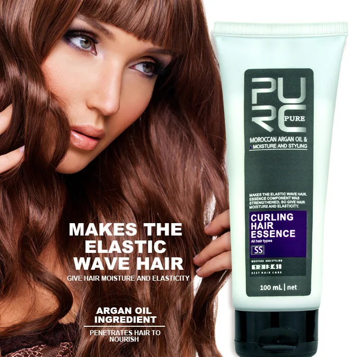 

PURC With glycerin ingredient conditioner to keep curly hair wave natural roll to improve hairy hair elasticity element