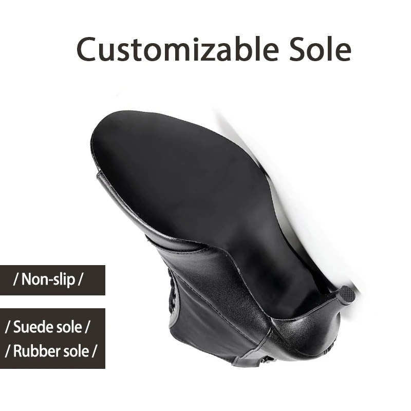 DKZSYIM Women Latin Dance Shoes High Heels Black Thin New Stilettos Sexy Boots For Women's Dancing shoes Ballroom