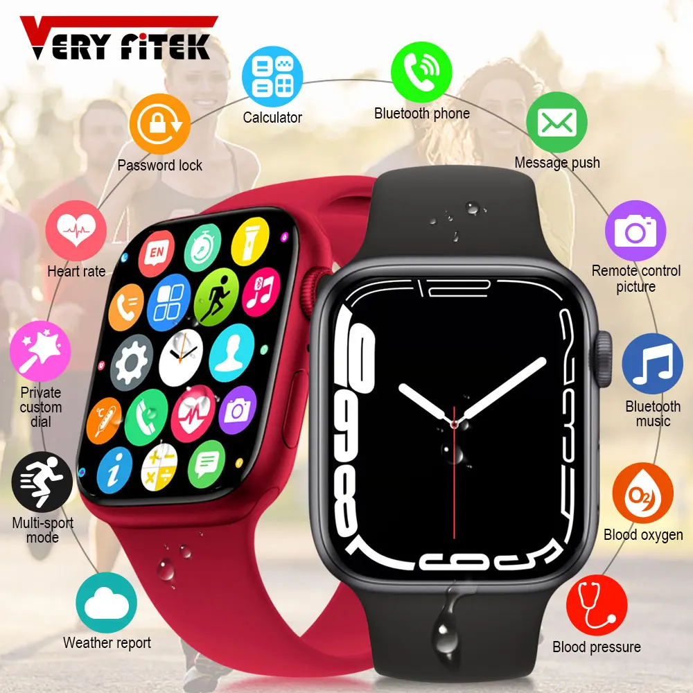 

i8 MAX Smart Watch Mice Watch Faces Bluetooth Call Heart Rate Monitor Wireless Charging Password Lock IWO 14 Series 7 Smartwatch