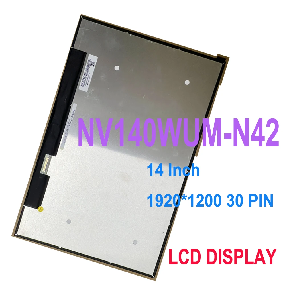 14 0-дюймовая сменная панель ЖК-дисплея IPS NV140WUM-N42 N140JCA-EEK B140UAN03.0 без сенсорного