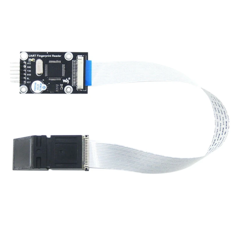 

Waveshare STM32F205 Fingerprint Recognition Module Optical Fingerprint Sensor Development Module Support Single-Chip Serial Port