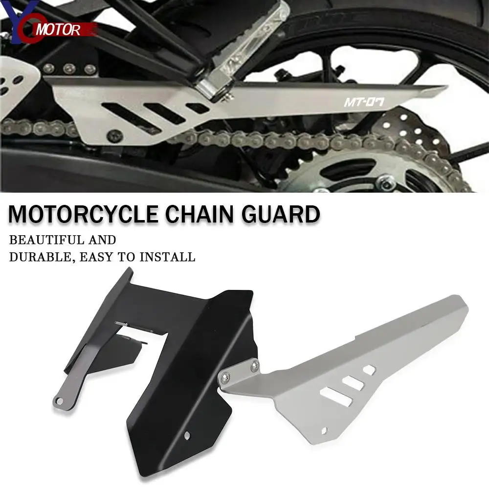 

New For Yamaha MT07 Tracer FZ-07 XSR 700 XTribute TRACER 700 Tracer7 GT 2021 Motorcycle Accessories Chain Guard Protector Fender
