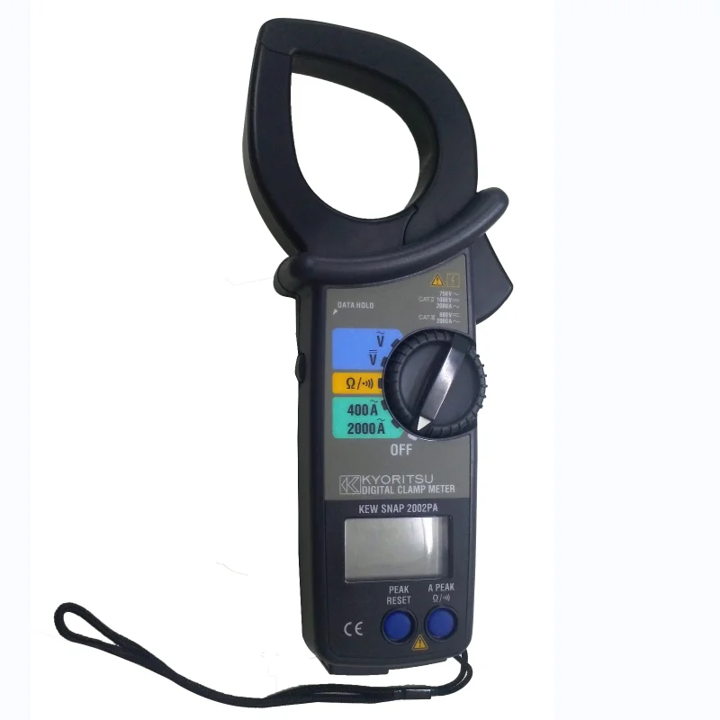 Зажим переменного тока Kyoritsu модель 2002 па измерение большого до А
