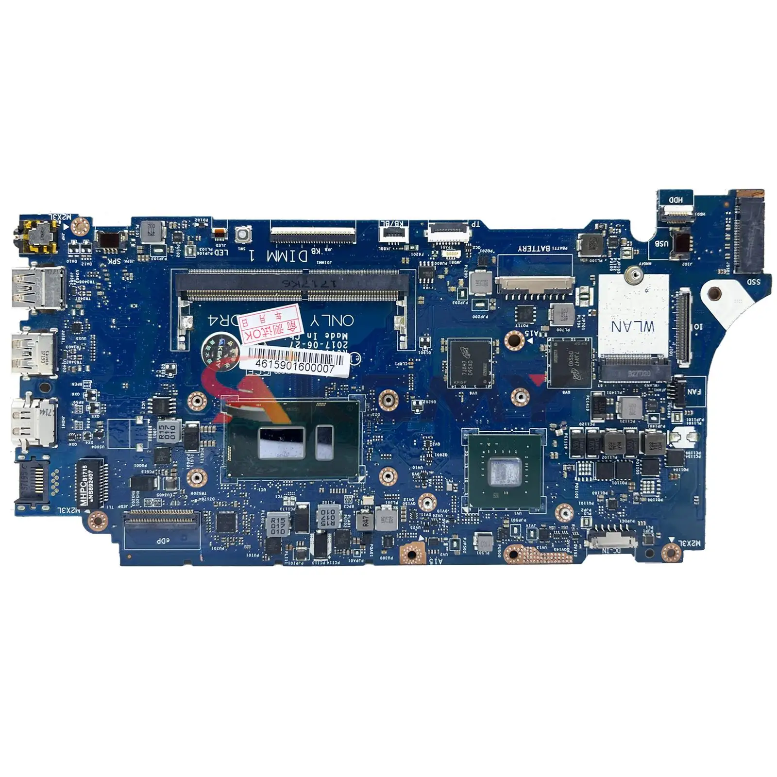 Рисунок 2 - Материнская плата для ноутбука DELL Inspiron 7572 7472