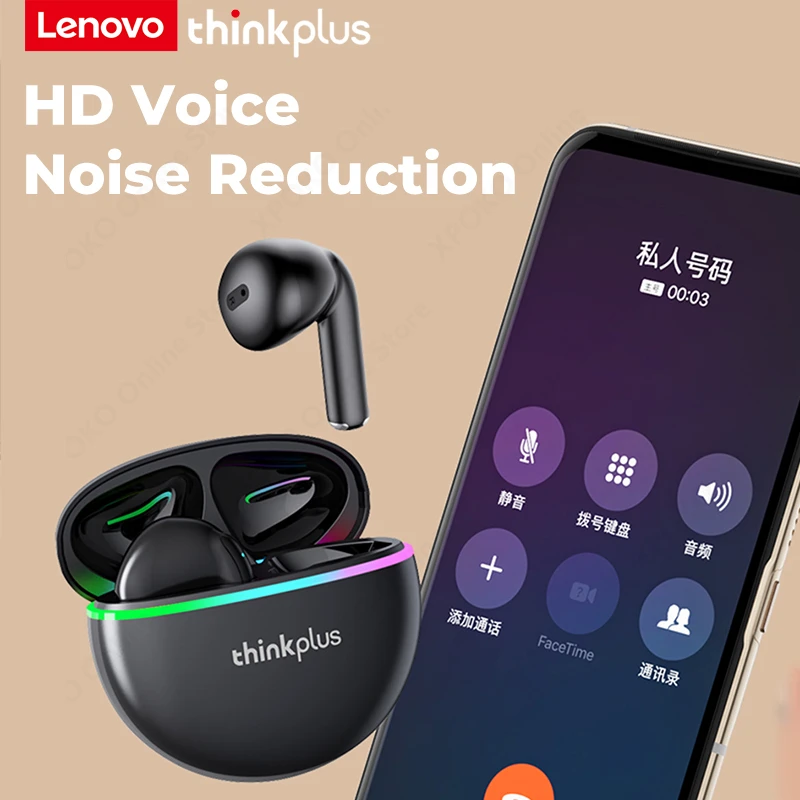 Оригинальные беспроводные наушники Lenovo XT97 TWS Bluetooth 5 2 спортивные с