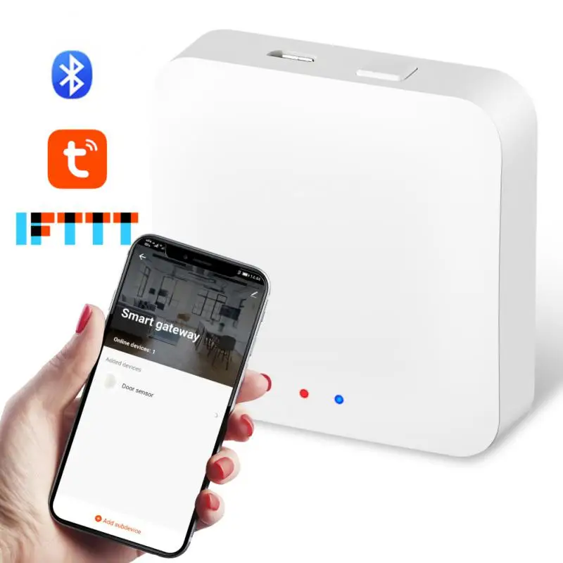 

Умный домашний пульт дистанционного управления Tuya, совместимый с Bluetooth, умный беспроводной шлюз для Google Home, Alexa, Bluetooth шлюз Smart Life