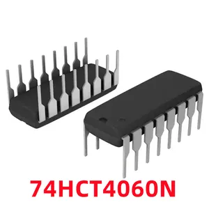 1PCS 74HCT4060N 74HCT4060 Original New Electronic Components IC Chip Bi-line Integrated Circuit DIP-16