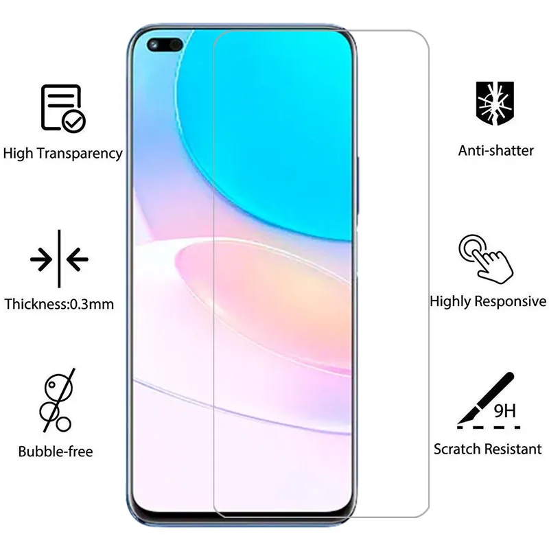 Защитная пленка для экрана huawei nova 8i защитное закаленное стекло на 8 i i8 телефона