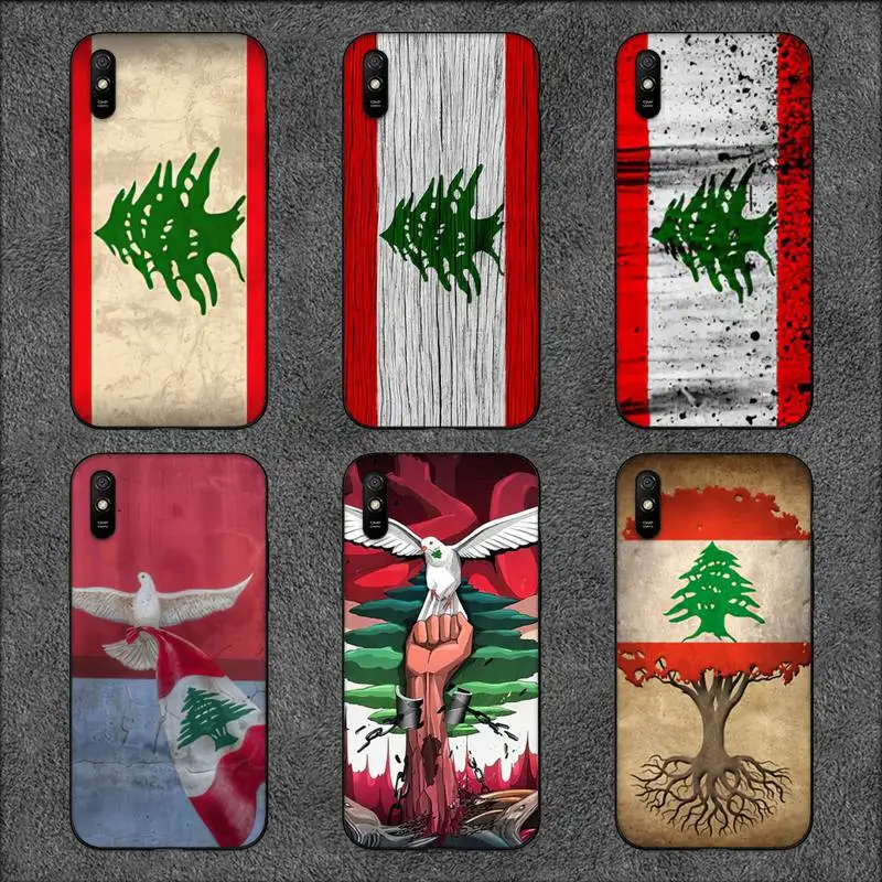 Чехол с ливанским флагом для Xiaomi9 10 11PRO LITE Redmi NOTE7 8 9 10A PRO K40 Poco3