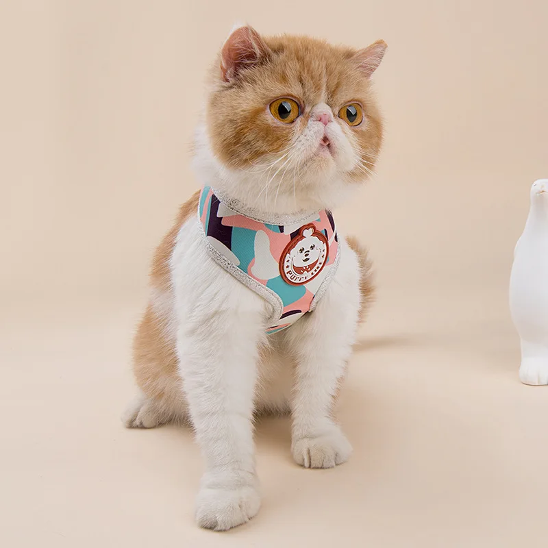 

Pet dog harness, adjustable pet leash dog safety rope