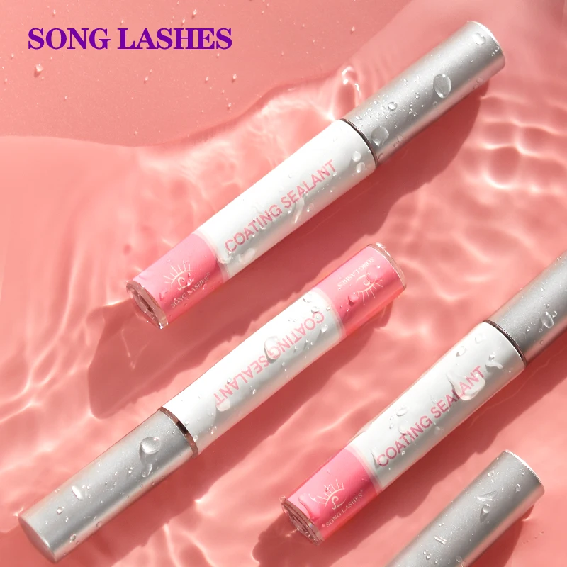 

SONG LASHES 10ml Eyelash Raincoat Sealant For Beauty Salon or Individual Use Transparent Styling Preventing Glue Whitening Tools