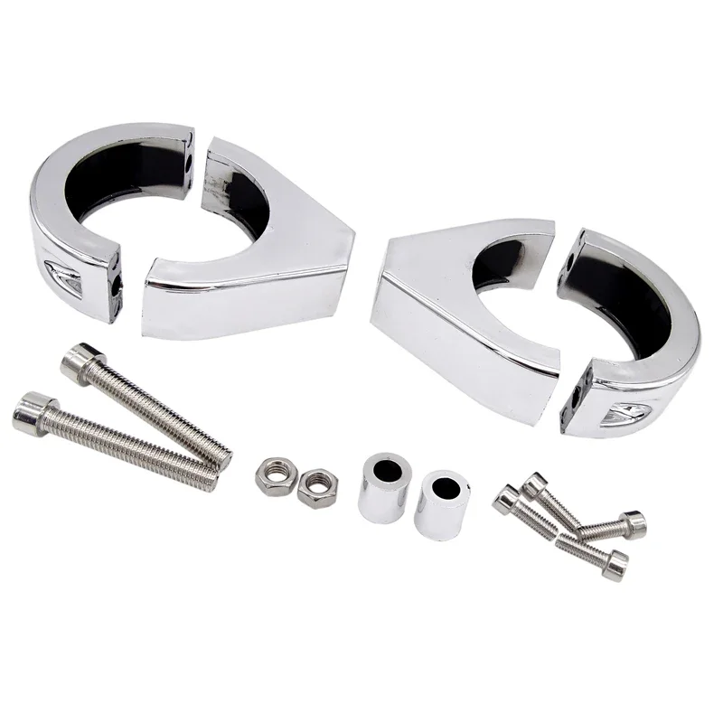 

41 мм мотоциклетный указатель поворота, кронштейн, крепление вилки, зажим для перемещения, индикаторная лампа для Harley