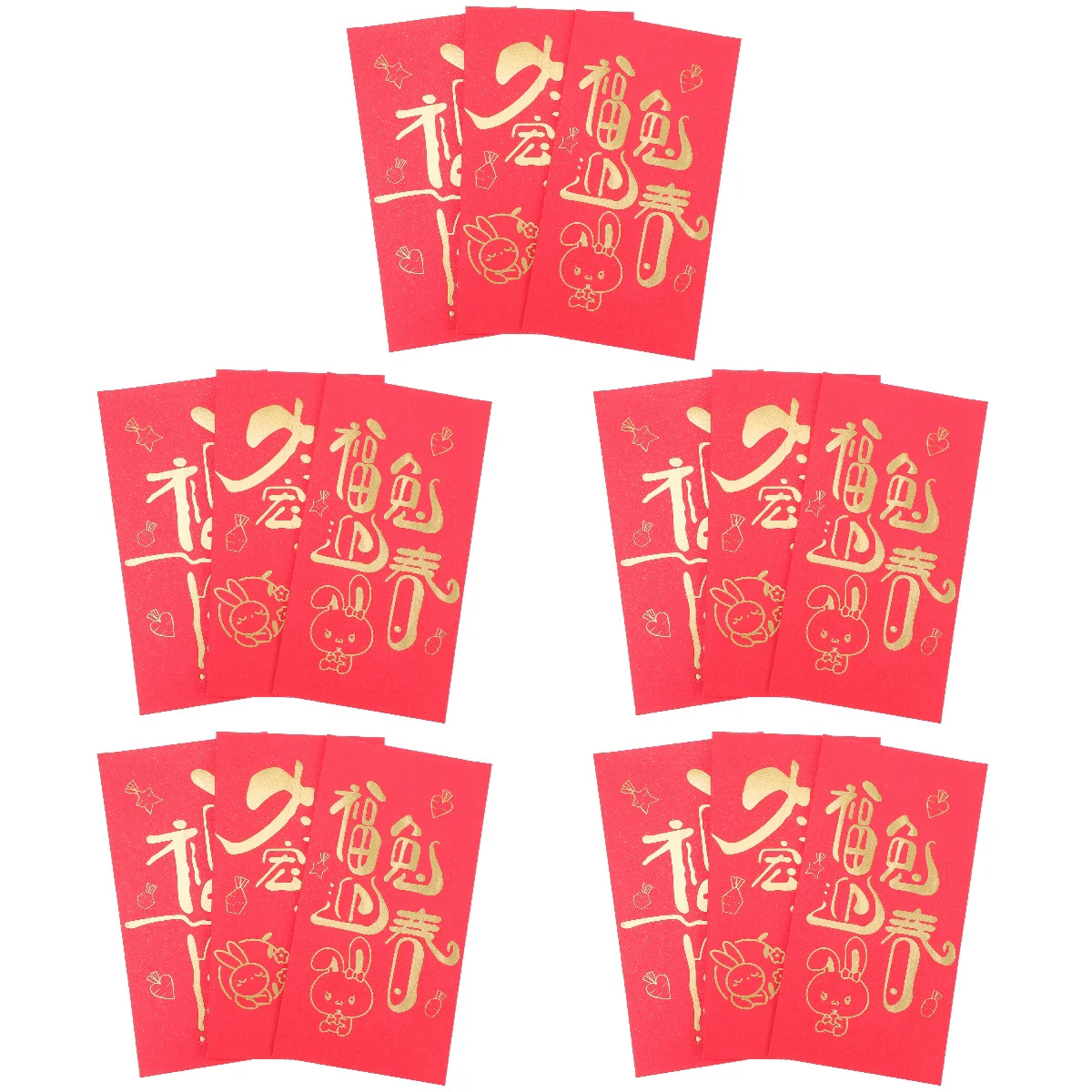 

150 красные конверты, китайские конверты, бронзирующие красные пакеты для детей