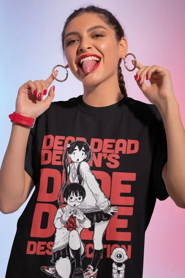 Футболка Dead Demons dede Destruction Аниме Манга Inio Asano