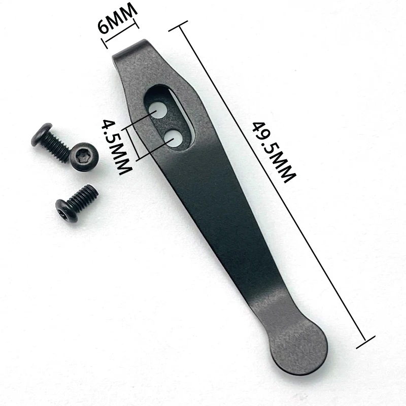 

1 шт., зажим для карманного ножа из титанового сплава для 9201/9202, задние зажимы, поясной зажим для 9201/9202, складной нож, инструмент для глубокой переноски