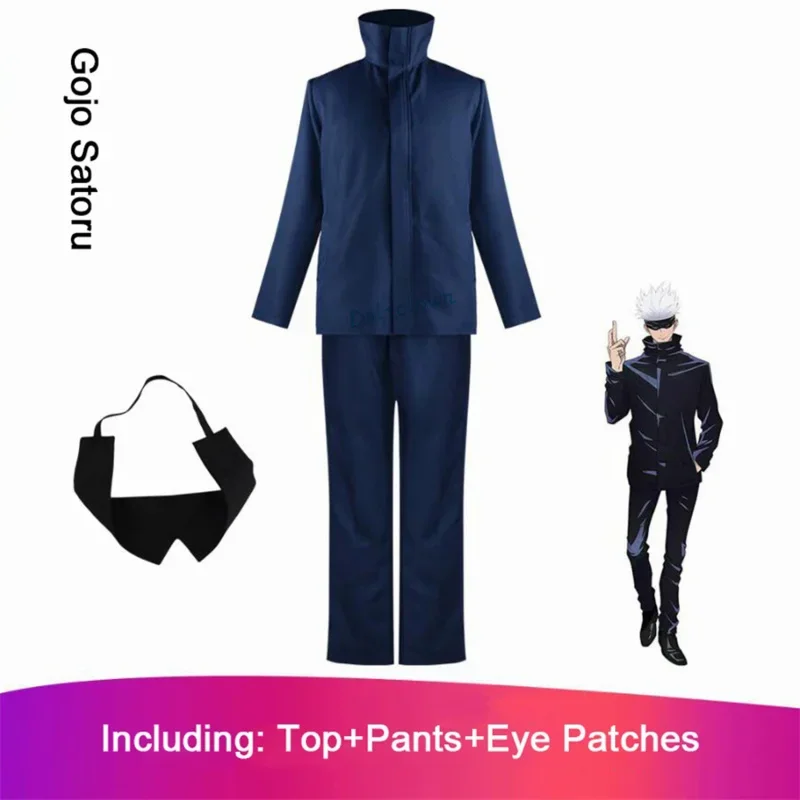 Cosbao Anime Jujutsu Kaisen Kona Spy Kossume Nobara Kugisaki Yuji Itadori Megumi Fushiguro Gojo Satoru Ryomen Sukuna Kimono Unifo