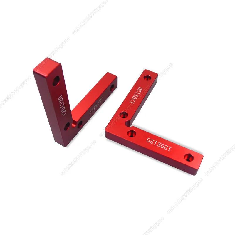 100/120/140 мм зажимы для деревообработки 90 градусов Алюминиевый сплав квадратный