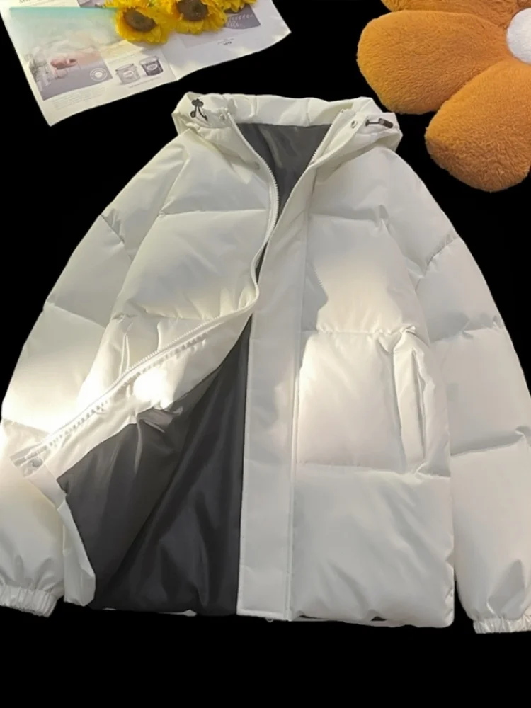 Mulinsen зимнее пальто с хлопковой подкладкой и капюшоном мужская утепленная теплая