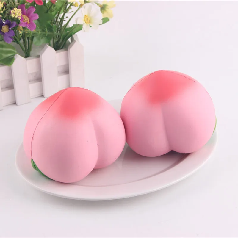 

Jumbo Squishy Peach Soft Simulation Food Fruit Cream Scented Slow Rising Stress Relief Antistress Squeeze Toys Party Gift Kids