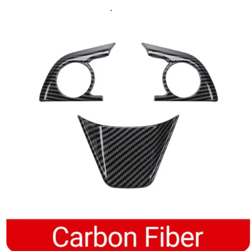 

Для Toyota Camry 70 XV70 2018-2023 гибридный автомобильный руль, кнопка, крышка, ABS, карбоновые наклейки, аксессуары