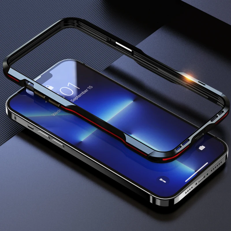Чехол-бампер из алюминиевого сплава для iPhone 13 12 11 Pro Max XR | Мобильные телефоны и
