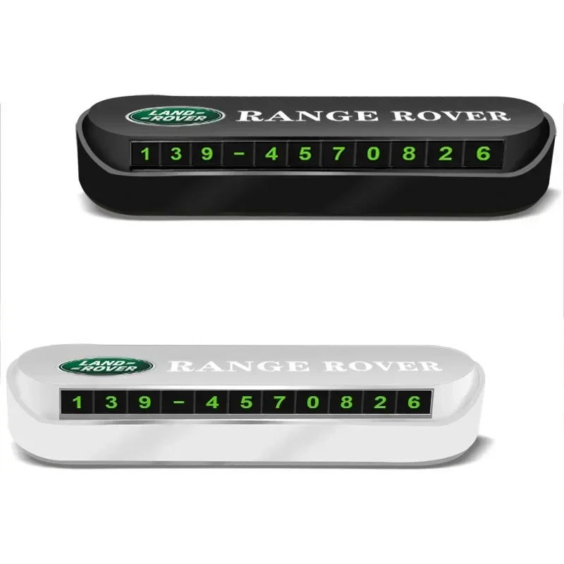 Автомобильная временная парковочная карта с номером телефона наклейка на номер